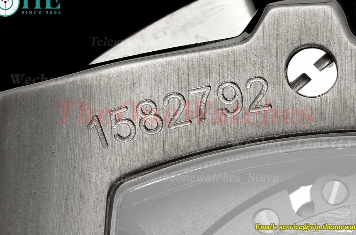 A7750 Big Chrono BBF Spirit Skeleton TI of 42mm Dial Bang Mod RU Blue 0117